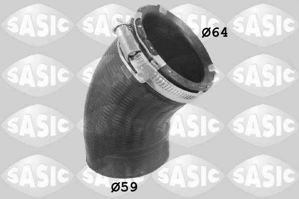 SASIC Ladeluftschlauch 3336121 Turboschlauch SASIC Skoda CITIGO 3336121