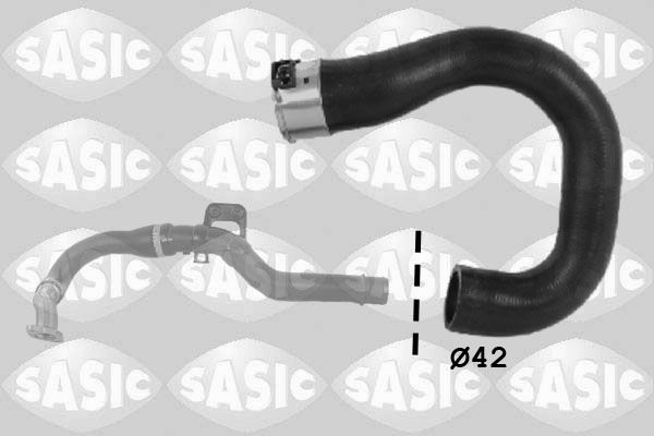 Laadluchtslang SASIC 3336128 SASIC 3336128: Turboslang Opel CORSA 2011