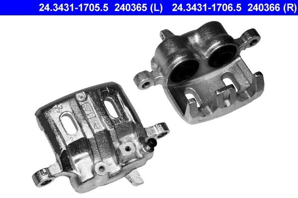 ATE Bromsok 24.3431-1706.5 24.3431-1706.5 ATE bromsok MITSUBISHI PAJERO