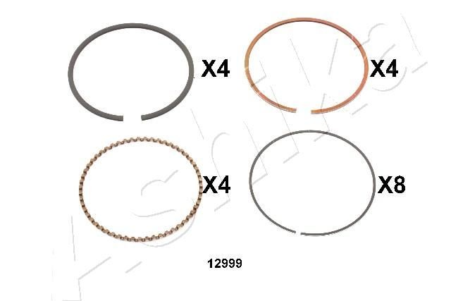 ASHIKA Piston Ring 34-12999 ASHIKA 34-12999 Daihatsu Hijet S85 piston rings cost