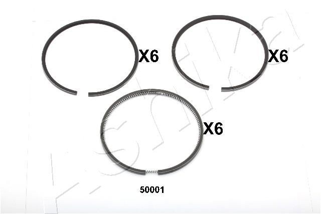 ASHIKA Virzuļa grdzens 34-50001 Virzuļu gredzeni ASHIKA VENTO 34-50001 lēti