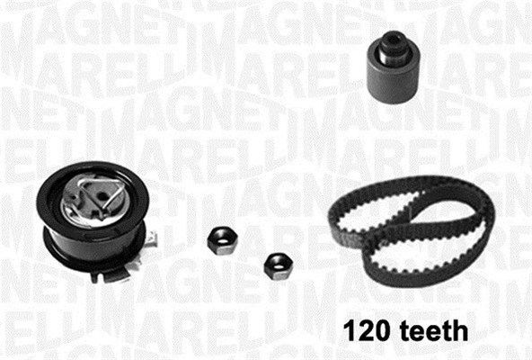MAGNETI MARELLI Kit de distribution + pompe à eau 341404790002 Skoda FELICIA Pompe à eau + kit de distribution MAGNETI MARELLI 341404790002