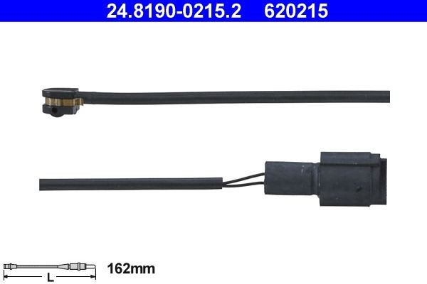 ATE Indikators, Bremžu uzliku nodilums 24.8190-0215.2 ATE 24.8190-0215.2 Bremžu kluču nodiluma indikators BMW E12 par izdevīgu cenu