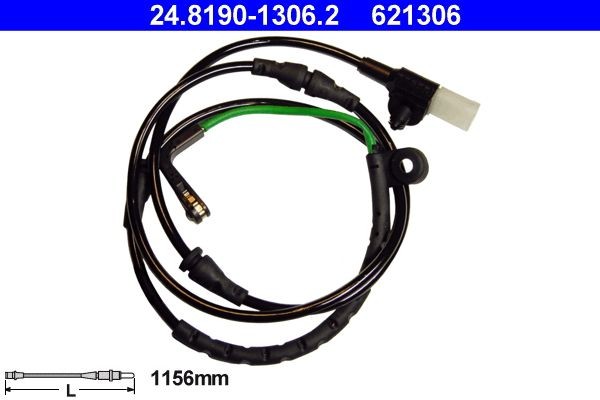 ATE Sensore di usura delle pastiglie freni 24.8190-1306.2 Sensore usura pastiglie freni Land Rover TAA 24.8190-1306.2 ATE