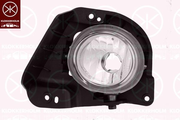 KLOKKERHOLM Tågelygte 34210282 34210282 Tågelygter KLOKKERHOLM MAZDA MX-5
