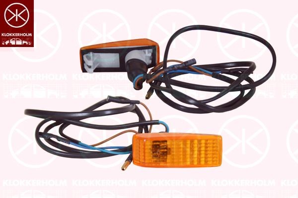 KLOKKERHOLM Tågelygte 34210284 Tågelys KLOKKERHOLM Mazda MX-5 34210284