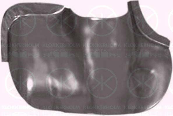 KLOKKERHOLM Tôle de réparation 3431555 Mazda 626 Garniture de roue KLOKKERHOLM 3431555