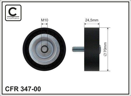 CAFFARO Seade- / juhtrull, soonrihm 347-00 CAFFARO 347-00 Juhtrull Dodge Caliber SRT4 odava hinnaga