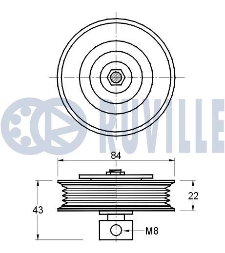 RUVILLE Kamkedjesats 3484004S 3484004S RUVILLE transmissionskedjesats HYUNDAI IONIQ