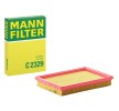 MANN-FILTER | Filtro de ar C 2329 para HONDA CIVIC X três volumes (FC_) baratas online
