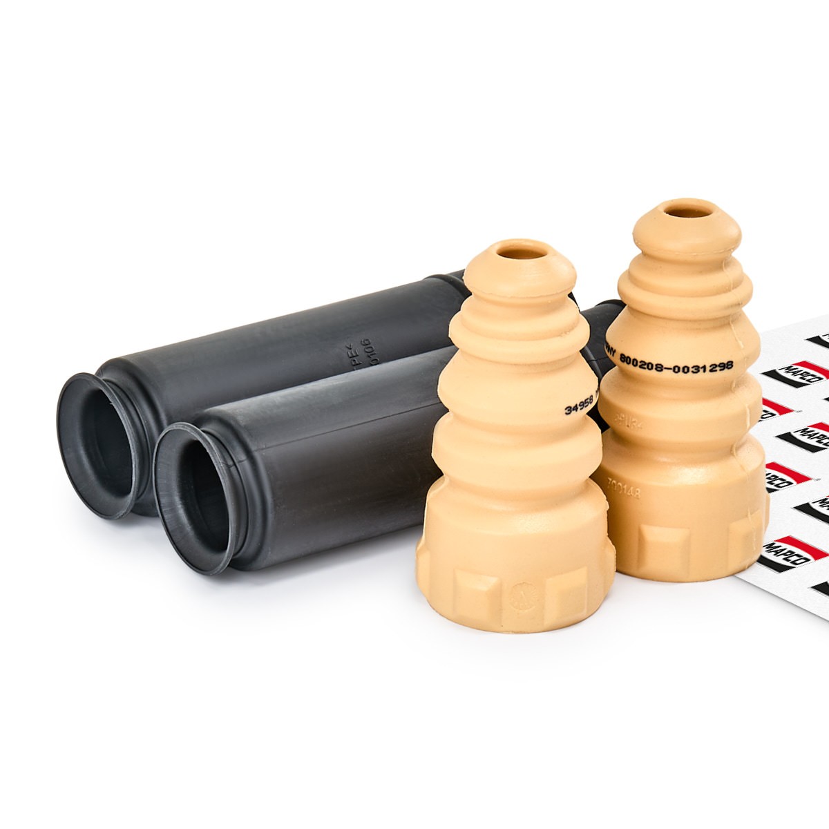 MAPCO Ochranná sada tlmiča proti prachu 34958 MAPCO Prachovky a dorazy tlmičov MITSUBISHI 34958