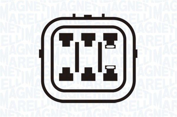 MAGNETI MARELLI Aknatõstuk 350103170127 Aknatõstuk Honda EC, ED, EE 350103170127 MAGNETI MARELLI