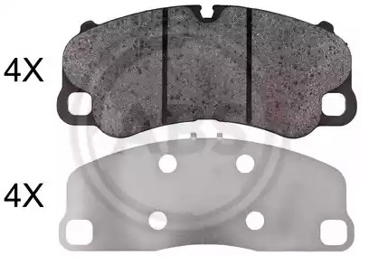 A.B.S. Bremžu kluči 35092 A.B.S. 35092 Bremžu kluči PORSCHE 911 Cabrio (992) 3.8 Turbo S (992650) 650 ZS 2024