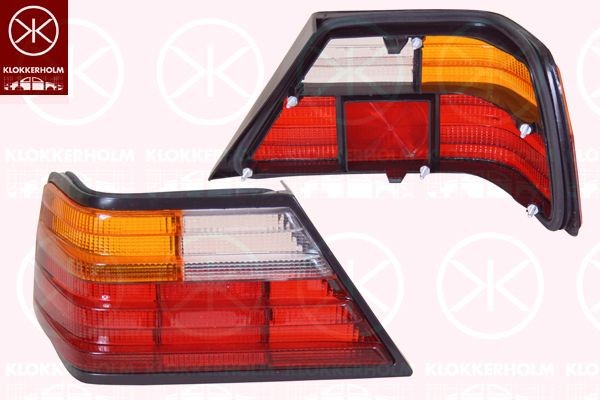 KLOKKERHOLM Ljusglas, kombinationsbakljus 35260752 35260752 KLOKKERHOLM Delar kombinationsbakljus Mazda