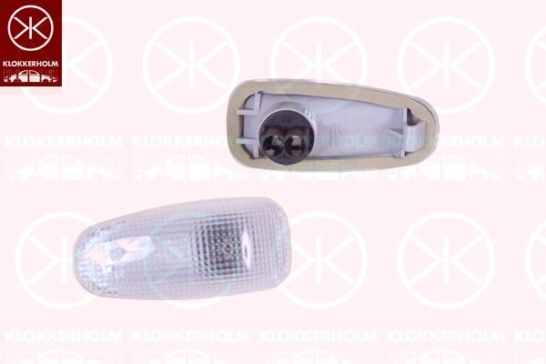 KLOKKERHOLM Blinklys 35270560 Blinklys KLOKKERHOLM Mercedes-Benz G-Klasse 35270560