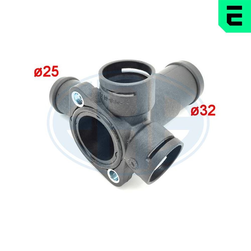 ERA Kühlmittelflansch 354012 Kühlmittelflansch ERA Opel CORSA 354012