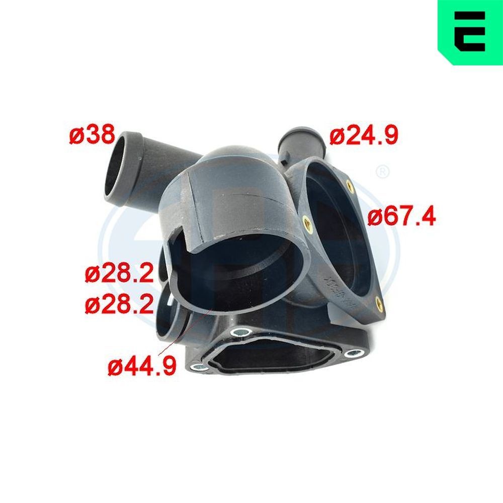 ERA Flangia refrigerante 354067 354067 costo Flangia refrigerante SKODA ROOMSTER ERA