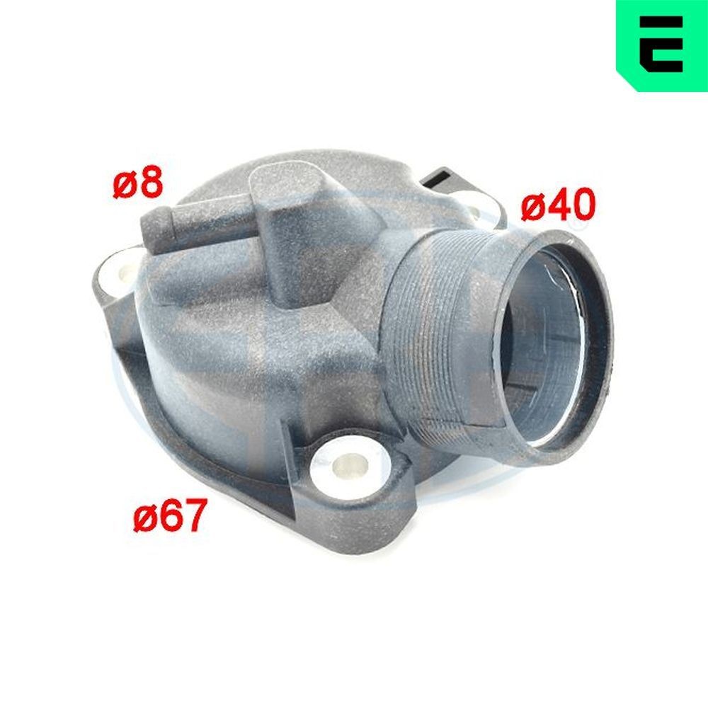 ERA Συνδετική φλάντζα του ψυκτικού υγρού 354083 354083 Λαιμός θερμοστάτη MINI Coupe ERA
