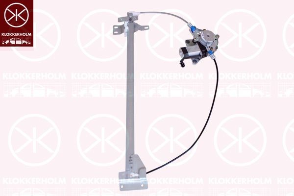 KLOKKERHOLM Stikla pacelšanas mehānisms 35411102 Stikla pacēlāji KLOKKERHOLM Mercedes-Benz VARIO 35411102