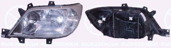 KLOKKERHOLM Headlight 35460158 35460158 KLOKKERHOLM headlights for MERCEDES-BENZ E-Class