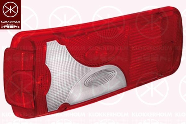 KLOKKERHOLM Vidro de farol, luz traseira 35470751 Peças para luz traseira HYUNDAI KLOKKERHOLM 35470751