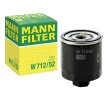 MANN-FILTER Filtre à huile W 712/52 pour VOLKSWAGEN 7,15&nbsp;&euro;
