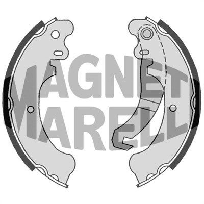 MAGNETI MARELLI Bromsback 360219198364 360219198364 MAGNETI MARELLI bromsbacksats SKODA OCTAVIA