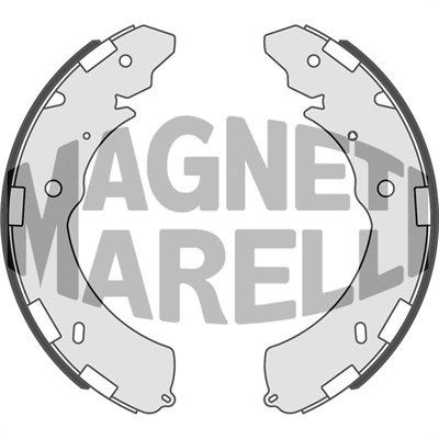 MAGNETI MARELLI Bromsback 360219198377 360219198377 MAGNETI MARELLI bromsbackar Mercedes VITO