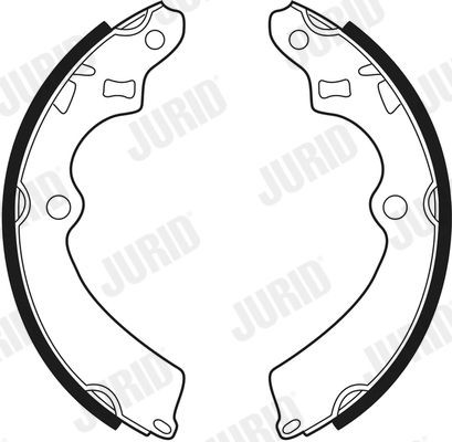 JURID Remschoenset 361443J Suzuki LIANA Trommelrem JURID 361443J