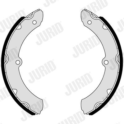 JURID Bremsesko sett 362593J Bremseskosett JURID C-HR 362593J billige