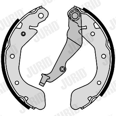 JURID Bremsesko sett 362608J Bremsesko JURID ASTRO 362608J billige