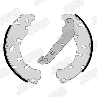 JURID Piduriklotside komplekt 362616J Trummelpidur JURID 3 362616J odav