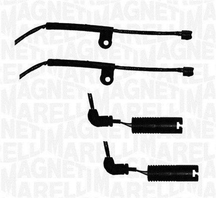 MAGNETI MARELLI Monteringssats, bromsbelägg 363915110019 BMW monteringssats, bromsbelägg MAGNETI MARELLI 363915110019