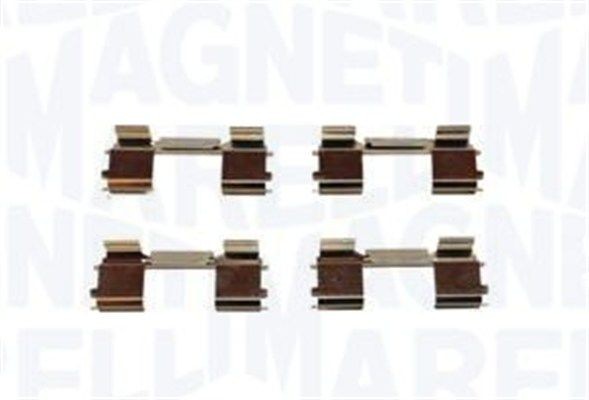 MAGNETI MARELLI Lisakomplekt, ketaspiduriklotsid 363915110052 Lisakomplekt, ketaspidurikate MAGNETI MARELLI Fiat DUCATO 363915110052