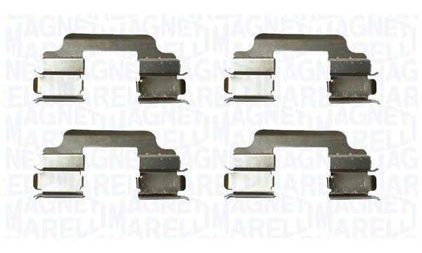 MAGNETI MARELLI Sada príslużenstva oblożenia kotúčovej brzdy 363915110063 Sada príslużenstva oblożenia kotúčovej brzdy MAGNETI MARELLI CLIO 363915110063 lacné