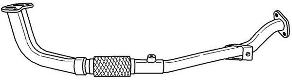 SIGAM Abgasrohr 37134 37134 Auspuffrohr SIGAM VW TRANSPORTER