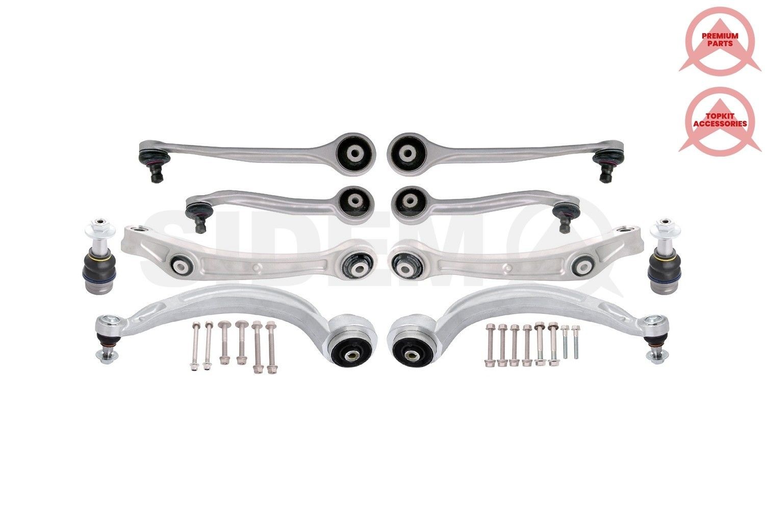 SIDEM Reparatieset, wieldraagarm 37258 SIDEM 37258 Draagarmset originele Lamborghini goedkoop