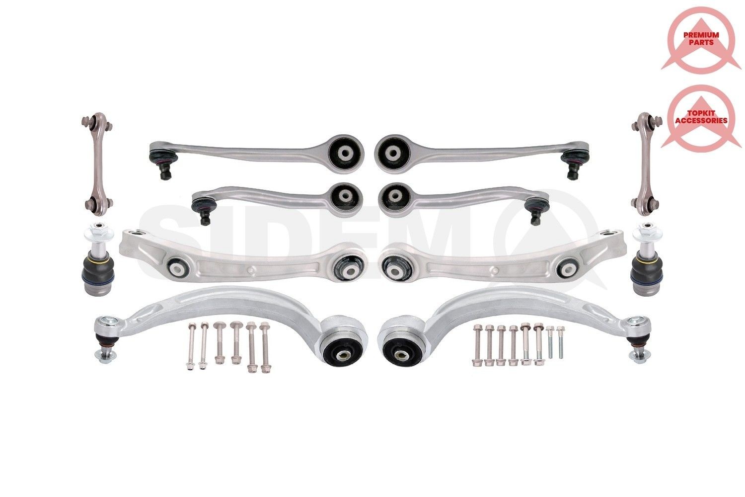 SIDEM Kit riparazione, Braccio trasversale 37259 37259 costo Kit riparazione braccio oscillante SIDEM HYUNDAI i40