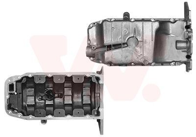 Oljetråg VAN WEZEL 3750071 VAN WEZEL 3750071 Oljesump Opel INSIGNIA 2020