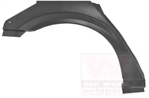 VAN WEZEL Sidewall 3768148 VAN WEZEL 3768148 Opel l08 wheel arch replacement