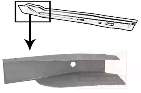 VAN WEZEL Longarina 3776326 VAN WEZEL 3776326 Longarina Rekord E1 Sedan originais preço