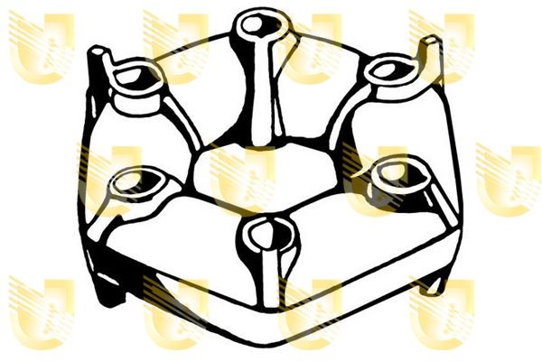 UNIGOM Articulação, veio longitudinal 380005 UNIGOM 380005 Flector do eixo de transmissão Argenta (132) originais preço