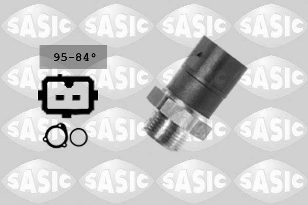 SASIC Interruptor de temperatura, ventilador do radiador 3806003 Interruptor de temperatura ventilador do radiador SASIC Seat Mii 3806003