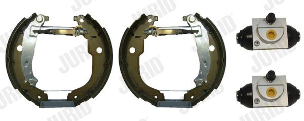JURID Brake Set, drum brakes 381515J JURID 381515J Brake Set, drum brakes PEUGEOT 207 Hatchback 1.6 16V 106 hp 2011