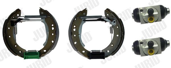 JURID Pidurikomplekt, trummelpidur 381524J Trummelpidur JURID Renault KANGOO KIT EVO 381524J