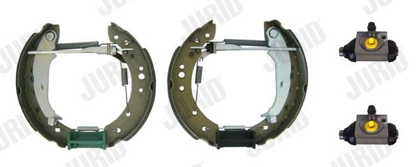JURID Pidurikomplekt, trummelpidur 381533J 381533J KIT EVO Trummelpidur SMART ROADSTER JURID
