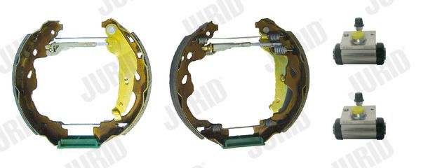 JURID Kit de freins, freins à tambours 381536J Peugeot 106 Kit freins à tambours JURID KIT EVO 381536J