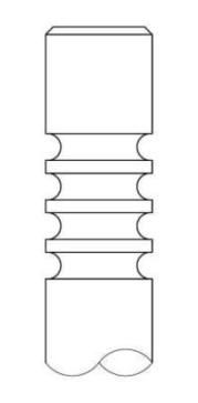 INTERVALVES Uitlaatklep 3861.239 3861.239 Uitlaatklep INTERVALVES HONDA ACCORD