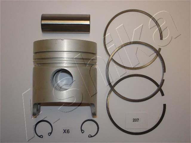 ASHIKA Pistone motore 39-207 ASHIKA 39-207 Pistone motore Toyota Land Cruiser J40 prezzo