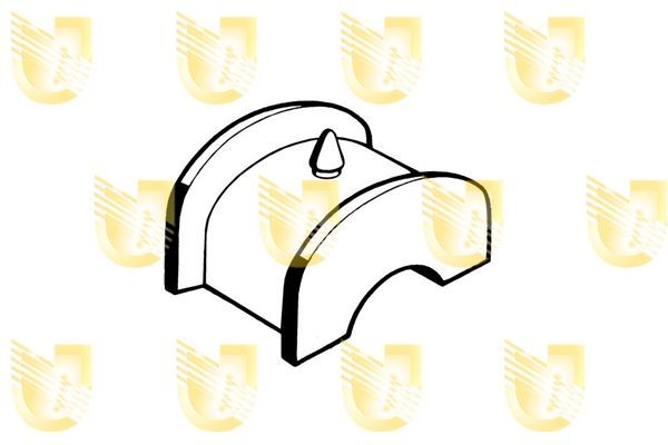 UNIGOM Έδραση, πυξίδα διεύθυνσης 390115 Βάσεις στήριξης τιμονιού UNIGOM TRANSPORTER 390115 φθηνά